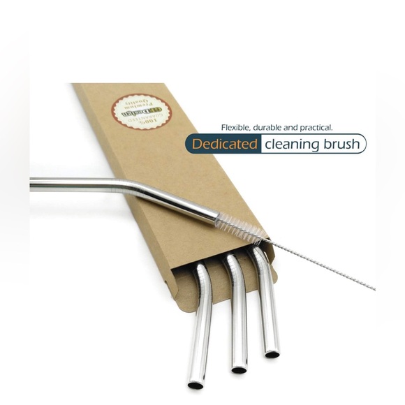 12 inch stainless steel straws-brand new in package - Picture 6 of 7